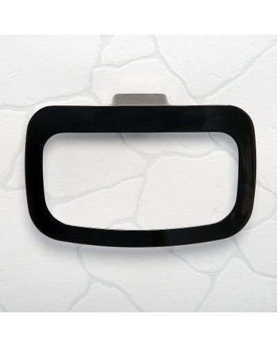 Кольцо для полотенец WasserKRAFT Glan K-5160 Черное глянцевое