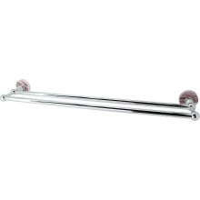 Полотенцедержатель WasserKRAFT Regen K-6940 двойной Хром