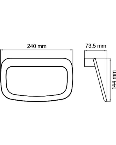 Кольцо для полотенец WasserKRAFT Wiese K-8960 Оружейная сталь