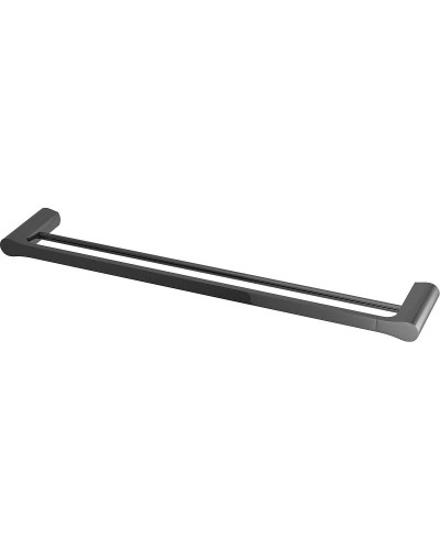 Полотенцедержатель WasserKRAFT Wiese K-8940 двойной Оружейная сталь