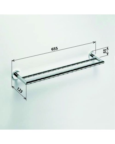 Полотенцедержатель Bemeta Omega 104204052 Глянец