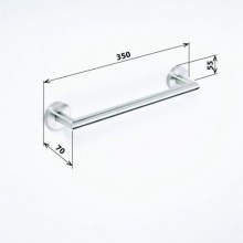 Полотенцедержатель Bemeta Neo stainless 104204015 Хром