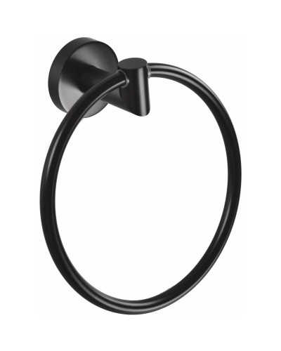 Кольцо для полотенец Bemeta Dark 104204060 Черное матовое