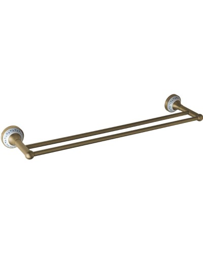 Полотенцедержатель Bemeta Kera 144704057 двойной Бронза