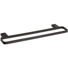 Полотенцедержатель Bemeta Nero 135004080 двойной Черный матовый