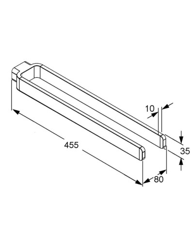 Двойной полотенцедержатель Kludi E2 4997705