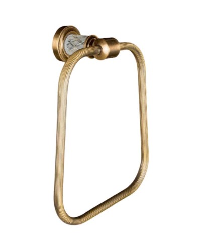 Кольцо для полотенец Boheme Murano Cristal 10905-CRST-BR Бронза