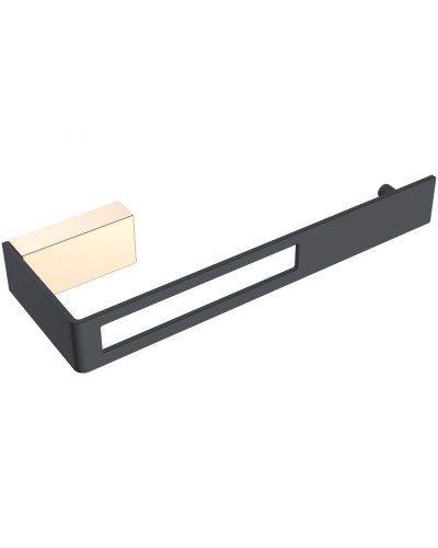 Полотенцедержатель Boheme Q 10945-G-B Черный Золото