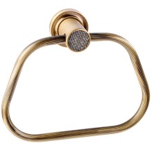 Кольцо для полотенец Boheme Royal Cristal 10925-BR Бронза