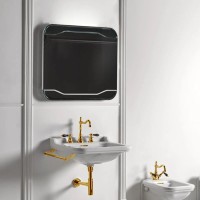 Полотенцедержатель 40 см золото Kerasan Waldorf 740891oro