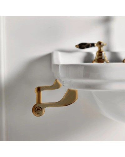 Полотенцедержатель 40 см бронза Kerasan Waldorf 740893br