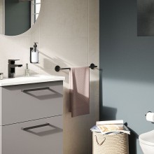 Держатель для полотенец Vitra Origin A4488636 Черный матовый