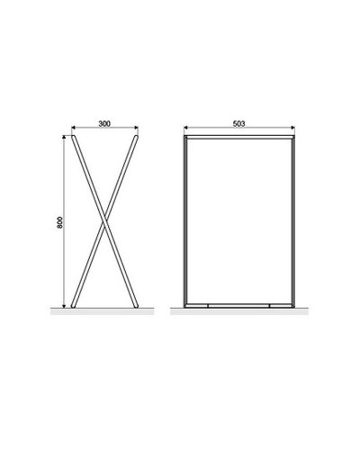 Полотенцедержатель Excellent Kobo DOEX.1800BL Черный