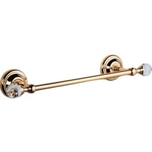 Полотенцедержатель 35,5 см золото Tiffany World Crystal TWCR014oro-sw