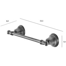 Полотенцедержатель 33,5 см бронза Tiffany World Harmony TWHA014br