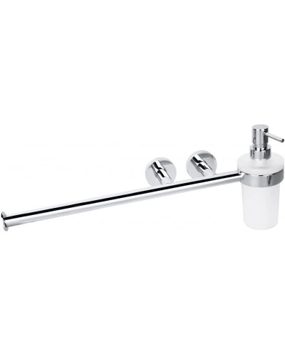 Полотенцедержатель с дозатором Bemeta Omega 104019012