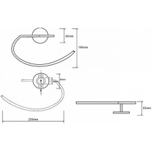 Полотенцедержатель Bemeta Alfa 102402062