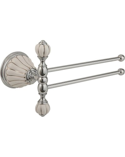 Полотенцедержатель Migliore Olivia 17559 поворотный Хром Белый