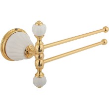 Полотенцедержатель Migliore Olivia 17466 поворотный Золото Белый