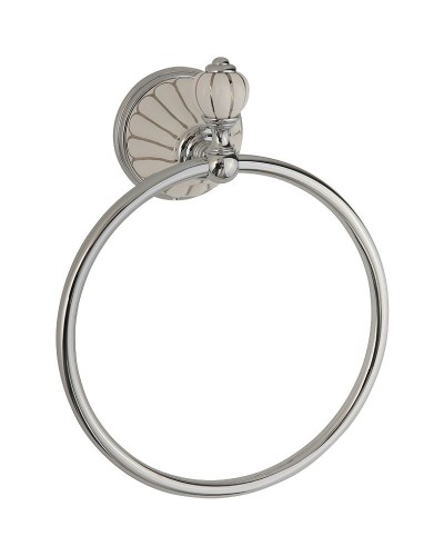 Кольцо для полотенец Migliore Olivia 17553 Хром Белый