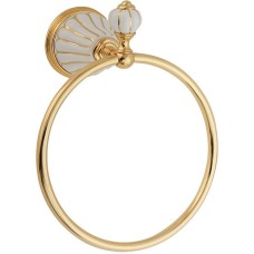 Кольцо для полотенец Migliore Olivia 17522 Золото Белый