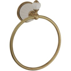 Кольцо для полотенец Migliore Olivia 17429 Бронза Белый
