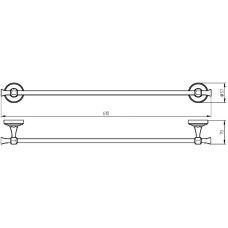 Полотенцедержатель Migliore Fortuna 27656 Бронза