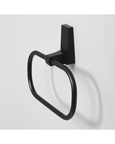 Кольцо для полотенец WasserKRAFT Abens K-3260 Черное матовое