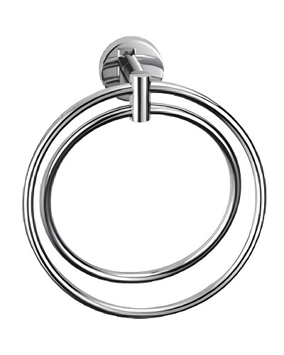 Кольцо для полотенец Haiba HB1704-1 двойное Хром