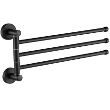 Полотенцедержатель Haiba HB8713 поворотный Черный