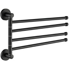 Полотенцедержатель Haiba HB8714 поворотный Черный