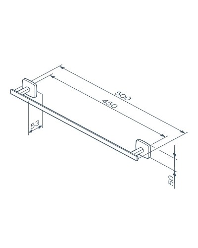 Полотенцедержатель AM.PM Gem A90346422 Черный