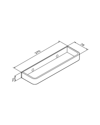 Держатель для полотенец Damixa Jupiter DA7734400 Черный Хром