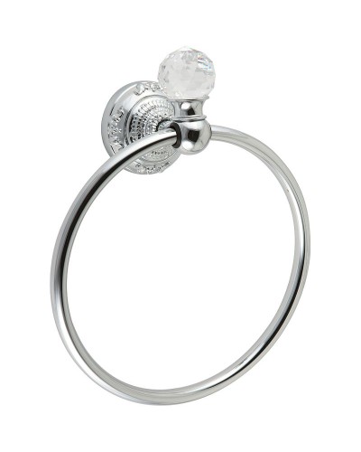 Кольцо для полотенец Migliore Cristalia 16805 Хром с кристаллом Swarovski