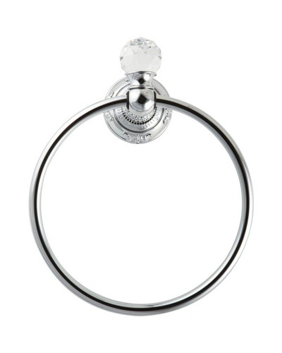 Кольцо для полотенец Migliore Cristalia 16805 Хром с кристаллом Swarovski