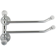 Полотенцедержатель Migliore Cristalia 16810 поворотный Хром с кристаллами Swarovski