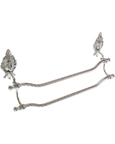 Полотенцедержатель Migliore Elisabetta 17040 двойной Хром