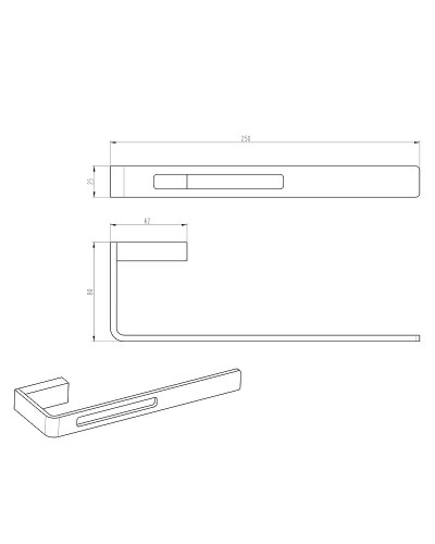Полотенцедержатель Boheme Q 10945-NB Никель