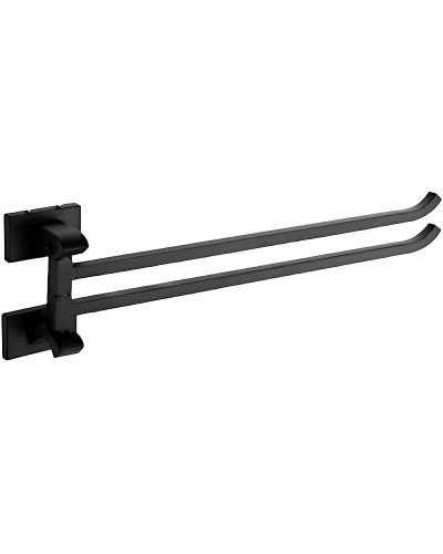 Полотенцедержатель Gappo G0712-6 поворотный Черный матовый