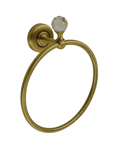 Кольцо для полотенец Migliore Amerida 16562 Бронза с кристаллом Swarovski