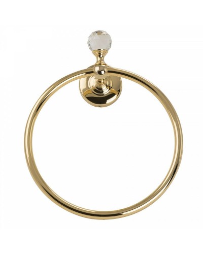 Кольцо для полотенец Migliore Amerida 16599 Золото с кристаллом Swarovski