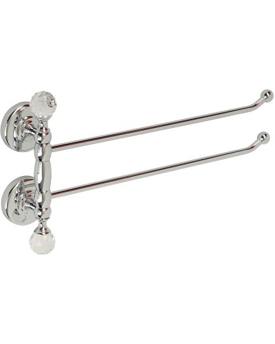 Полотенцедержатель Migliore Amerida 16586 поворотный Хром с кристаллами Swarovski