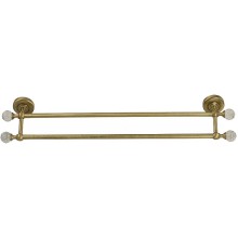 Полотенцедержатель Migliore Amerida 16569 двойной Бронза с кристаллами Swarovski