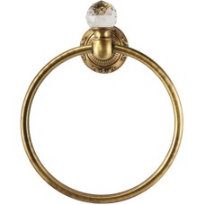 Кольцо для полотенец Migliore Cristalia 16773 Бронза с кристаллом Swarovski