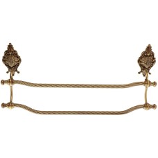 Полотенцедержатель Migliore Elisabetta 17006 двойной Бронза