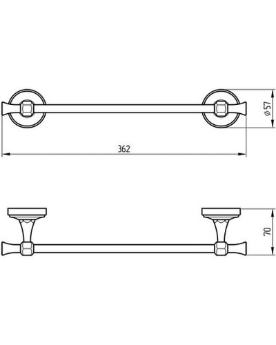 Полотенцедержатель Migliore Fortuna 27663 Золото