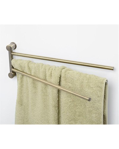 Полотенцедержатель WasserKRAFT Exter K-1533 поворотный Светлая бронза