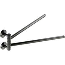 Полотенцедержатель Migliore Fortis 31765 двойной поворотный Черный матовый