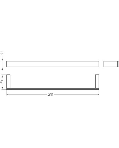 Полотенцедержатель Migliore Kvant 30241 Золото