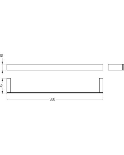 Полотенцедержатель Migliore Kvant 30240 Золото